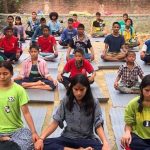 Nurturing Well-being: Chakraviu Nepal’s Yoga Session at Hope Rising Children Home