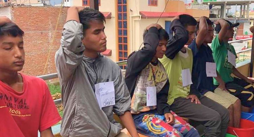Fostering Eco-Consciousness: Waste Segregation Relay Race by Chakraviu Nepal at Hope Rising Children Home