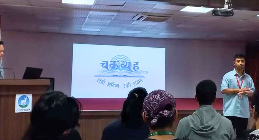 Cultivating Excellence: Chakraviu Nepal’s Master Session at Deerwalk Institute of Technology